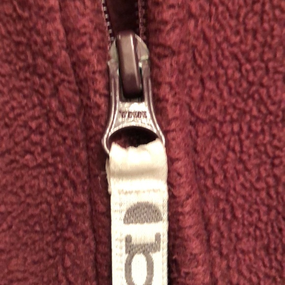 Vintage Board Dokter Thick Fleece Hoodie Burgundy Hooded Toggles Youth L  - #404 - Picture 8 of 12
